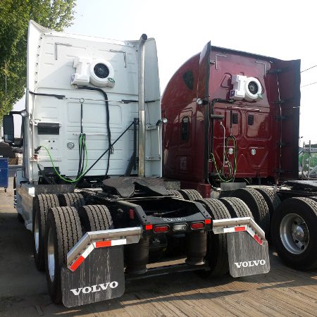 IQ Installs Volvo Freightliner Truck 2